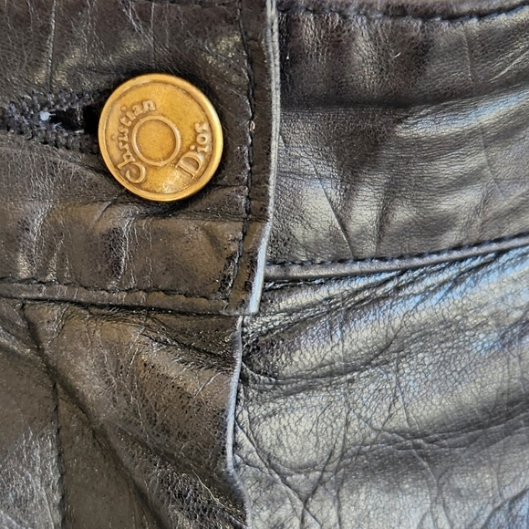Christian Dior leather Pants‎ - Picture 3 of 11